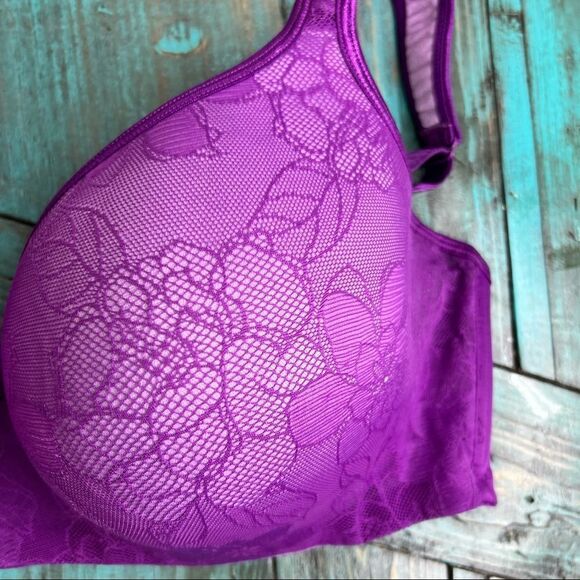 PENNINGTON'S Pink Flower Bra 40DD - Picture 3 of 10